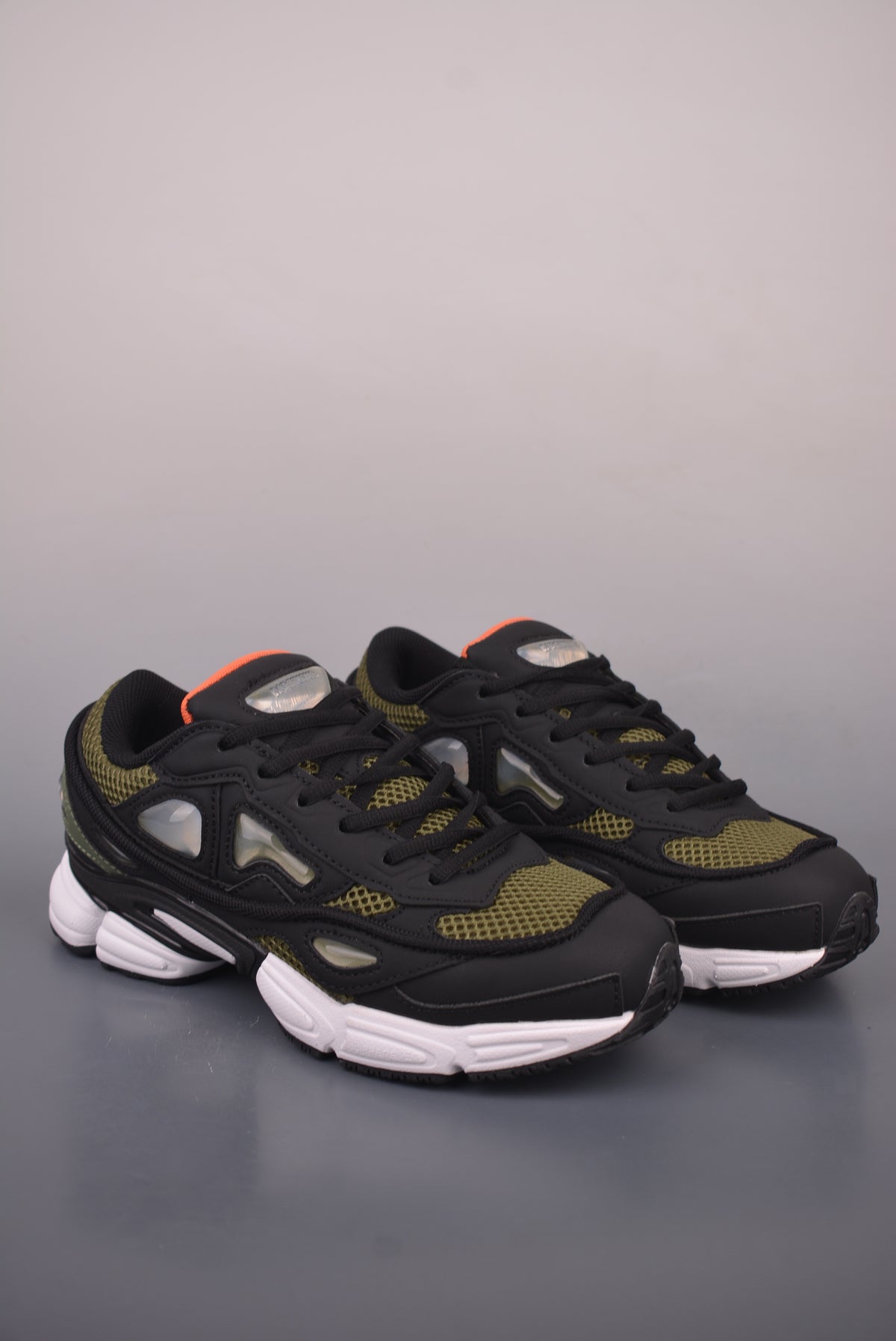 adidas Originals × Raf Simons Ozweego 2 "Black Olive Green"